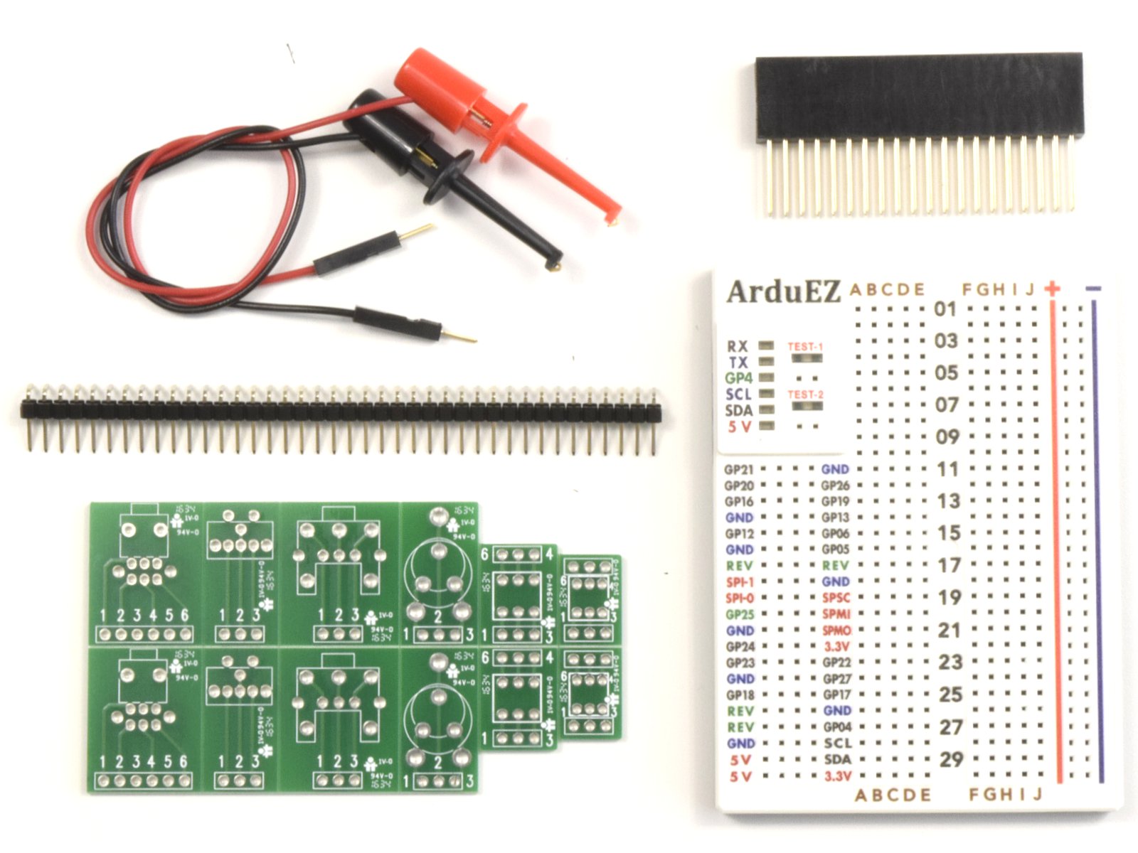 ArduEZ® Smart Breadboard Shield Kit for Raspberry Pi 3
