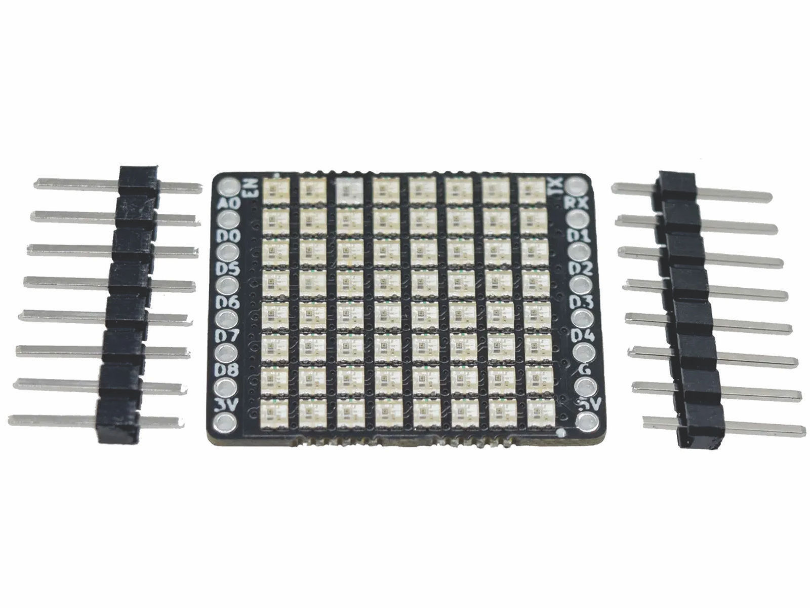 WEMOS D1 Mini 8x8 Addressable RGB LED Shield